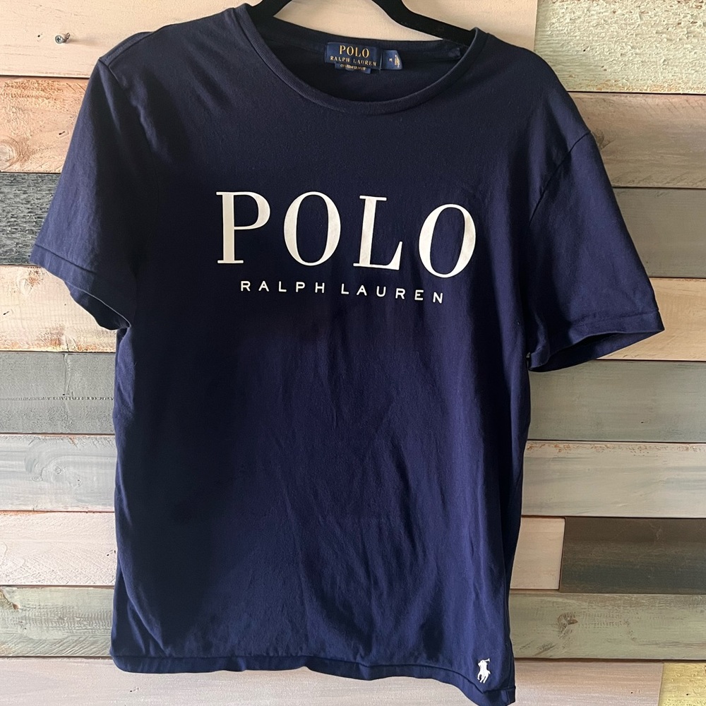 POLO Navy blue Polo shirt - medium - unisex